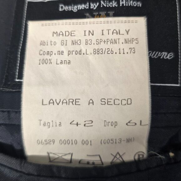 Nick Hilton for Britches of Georgetowne Italian Wool Jacket 42L - Made in Italy - Picture 6 of 13